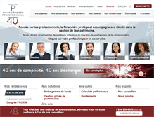 Tablet Screenshot of fprofessionnels.com
